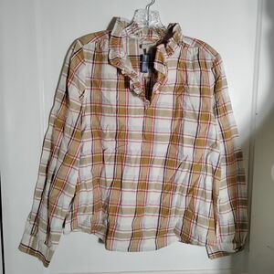 Women Plaid St John's Bay Top